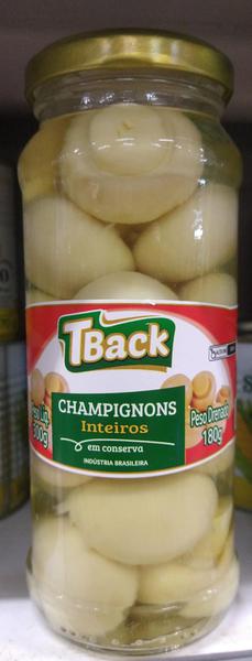 COGUMELO TBACK INTEIRO 180G VD