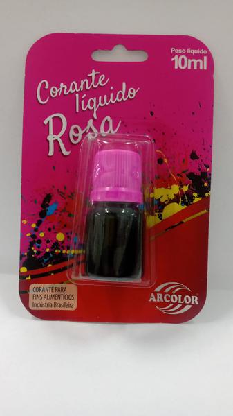 CORANTE LIQUIDO 10ML ROSA ALI FEST