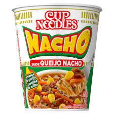 CUP NOODLES NISSIN 68G QUEIJO NACHO