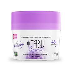 DES. TABU 55G CREME SEGREDOS