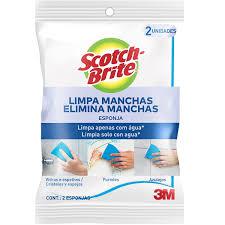 ESPONJA SCOTCH BRITE LIMPA MANCHAS C/2