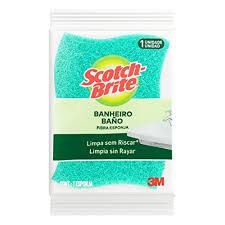 ESPONJA SCOTCH BRITE NAO RISCA BANHEIRO