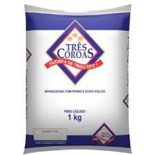 FARINHA TRIGO TRES COROAS 1KG