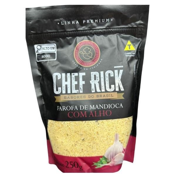 FAROFA MAND CHEF RICK 250G C/ALHO