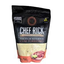 FAROFA MAND CHEF RICK 250G C/TORRESMO