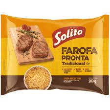 FAROFA SOLITO 200G TRADICIONAL
