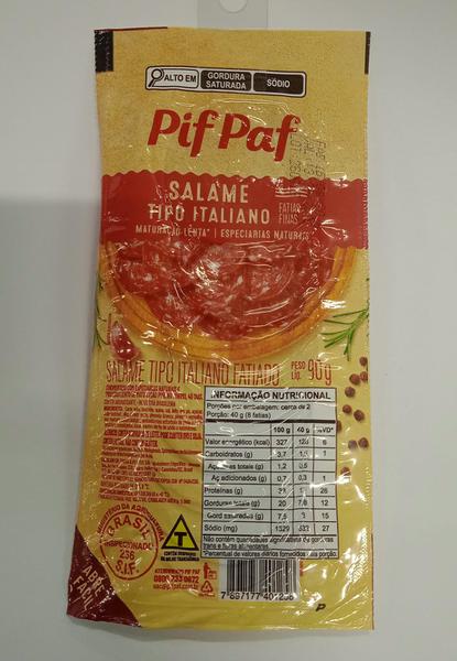 FAT PIF PAF 90G SALAME ITALIANO
