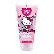 GEL CIA NATUREZA 180G HELLO KITTY GLITTER