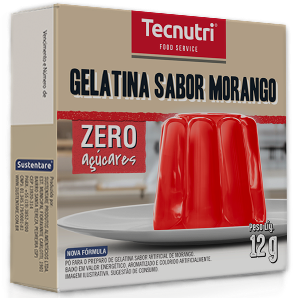 GELAT TECNUTRI 12G ZERO MORANGO