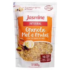 GRANOLA JASMINE 250G INT MEL E FRUTAS
