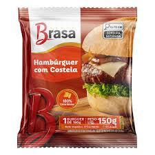 HAMB. BRASA 150G C/ COSTELA