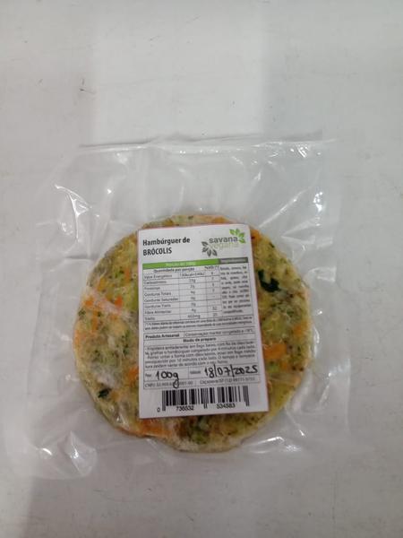 HAMB. SAVANA VEGANA 100G BROCOLI