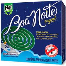 INSET MAT INSET ESPIRAL C/6 BOA NOITE