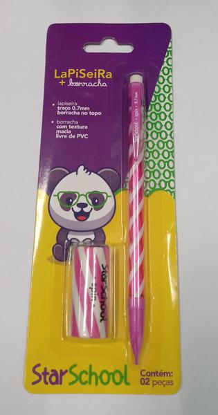 KIT ESCOLAR STARSCHOOL LAPISE+BORRA