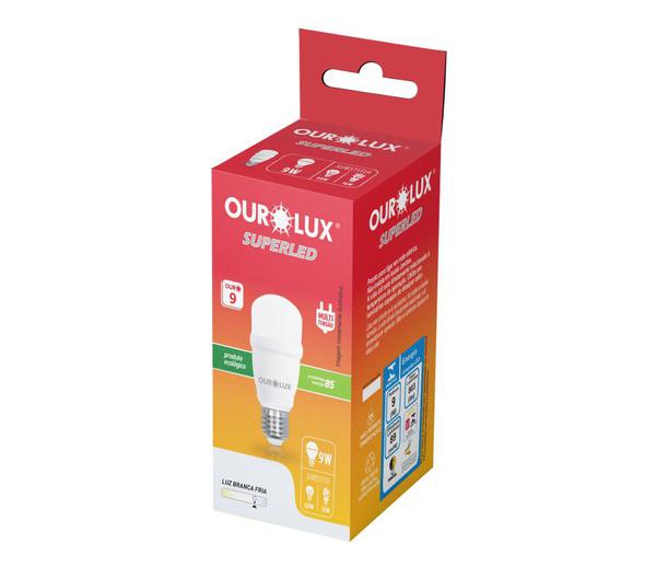 LAMP OUROLUX SUPERLED 9W MINI 60W
