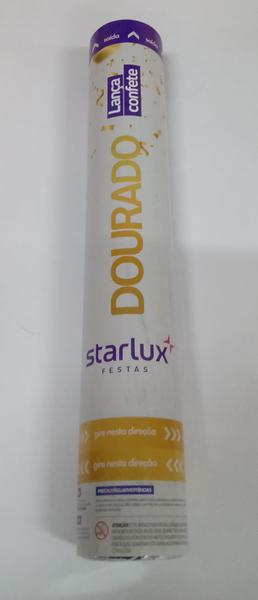 LANCA CONFETE STARLUX DOURADO