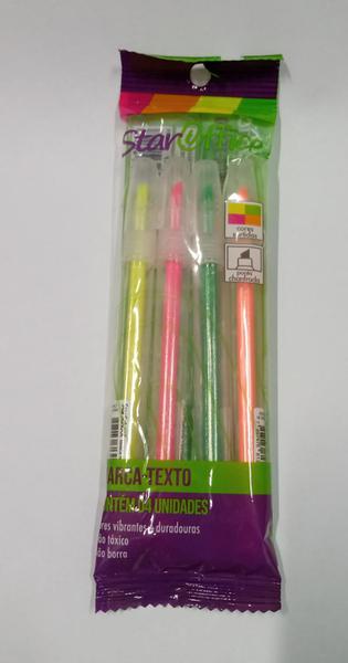 MARCA TEXTO STAROFFICE C/4