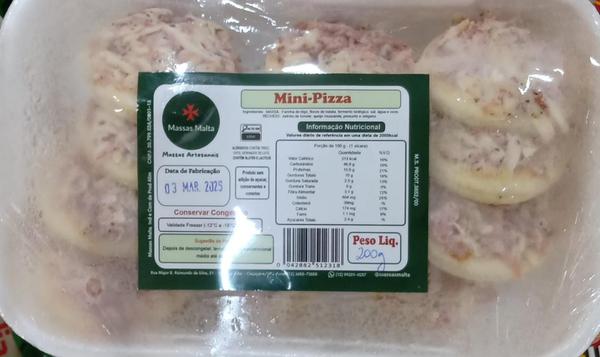 MASSA MALTA 200G MINI PIZZA