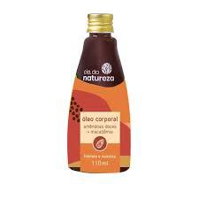 OLEO CORPORAL CIA NATUREZA 110ML AMENDOAS DOCE MACADAMIA