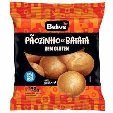 PAO BELIVE 198G BATATA S/ GLUTEN