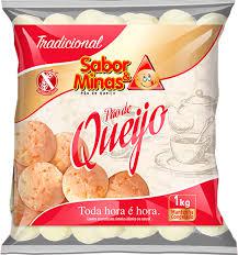 PAO QUEIJO 1KG SABOR&MINAS TRADIC
