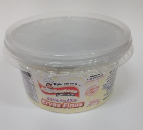 PASTA ALHO KIM GOSTOSO 200G ERVAS FINAS