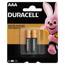 PILHA DURACELL AAA C/2 PALITO