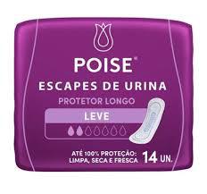 PROT DIARIO POISE C/14 ESCAPES URINA LONGO