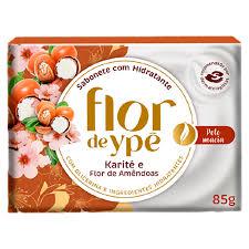 SAB. FLOR DE YPE 85G KARITE AMENDOAS