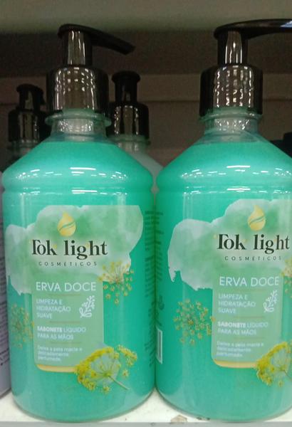 SAB. LIQ TOK LIGHT 500ML ERVA DOCE