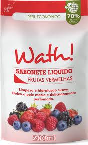 SAB. LIQ WATH 200ML FRUTAS VERMELHAS