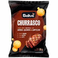 SNACK ARROZ BELIVE 35G CHURRASCO