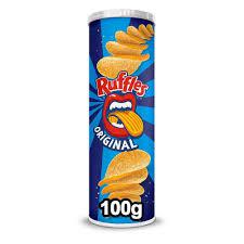 SALG. RUFFLES 100G TUBO ORIGINAL