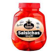 SALSICHA ESTRELA 400G APERITIVO VINAGRETE