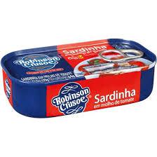 SARD ROBINSON CRUSOE 125G MOLHO TOM