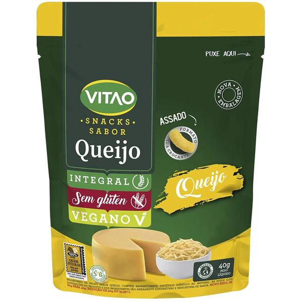 SNACK VITAO 40G INTEGRAL QUEIJO