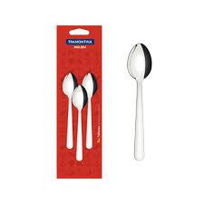 TALHER TRAMONTINA INOX C/3 COLHER CHA