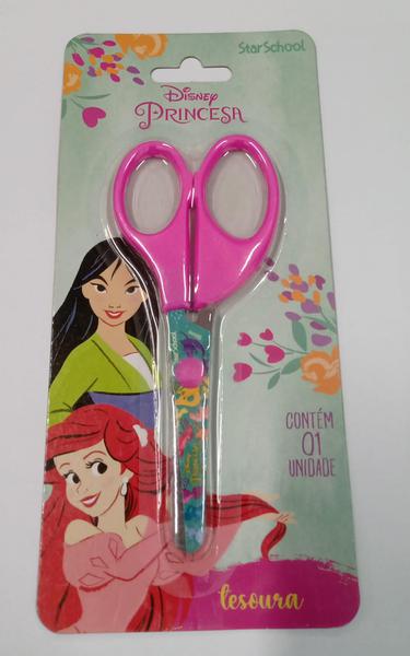 TESOURA ESCOLAR STARSCHOOL PRINCESAS