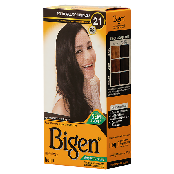TINT. BIGEN 2.1 PRETO AZ LUMINOSO S/ AMONIA