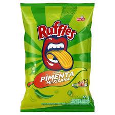 RUFFLES ELMA CHIPS 65G PIMENTA MEXICANA