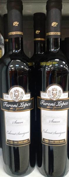 VINHO BR FARON L 750ML CABERNT SAUV