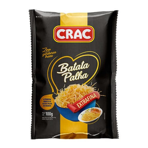 BATATA PALHA CRAC 200GR 15GTS EXTRA FINA