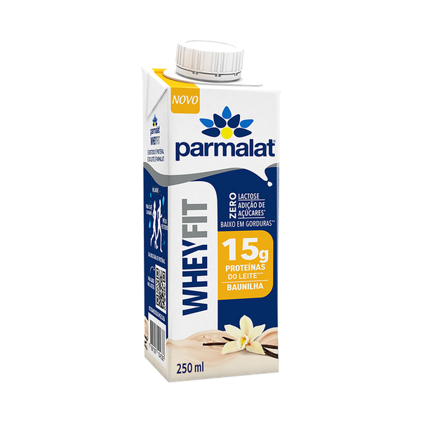 BEB LACTEA WHEYFIT PARMALAT LIQ 250ML BAUNILHA
