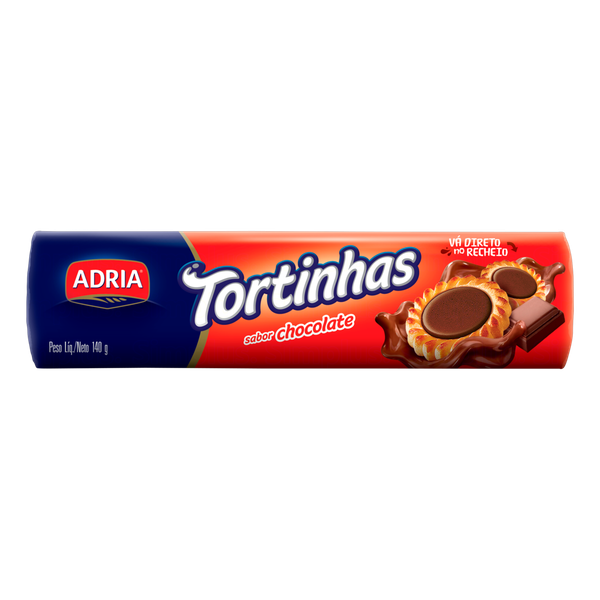 TORTINHAS ADRIA 140GR CHOCOLATE