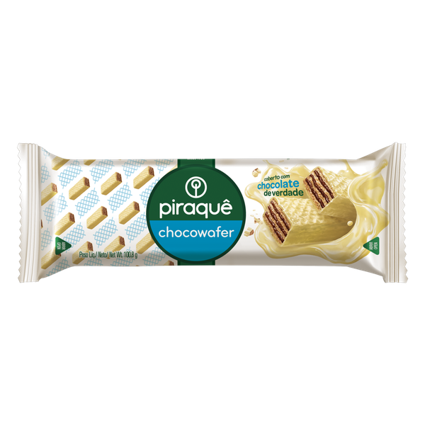 CHOCOWAFER PIRAQUE 100,8GR CHOC BRANCO