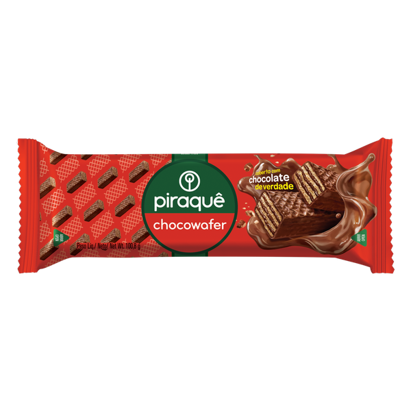 CHOCOWAFER PIRAQUE 100,8GR CHOC AO LEITE