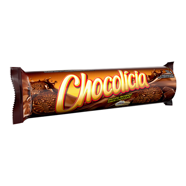 BISC RECH CHOCOLICIA 132GR CHOCOLATE