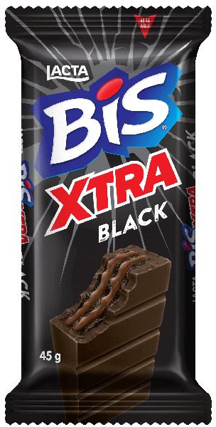 CHOC LACTA BIS XTRA 45GR BLACK