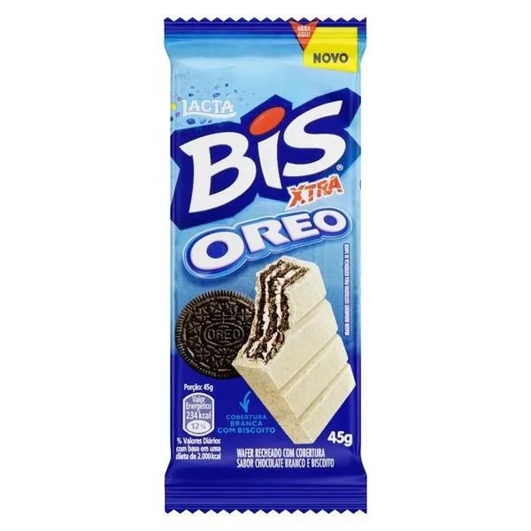 CHOC LACTA BIS XTRA 45GR OREO