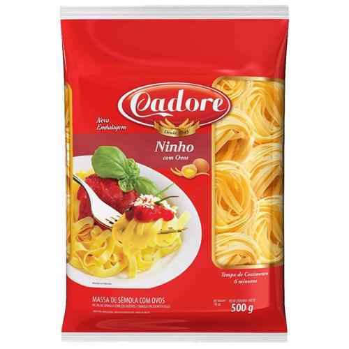 MASSA OVOS CADORE 500GR NINHO REF802